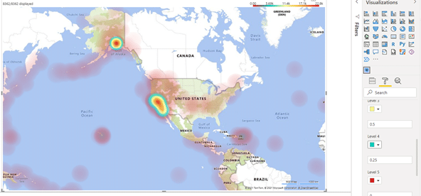 map colour