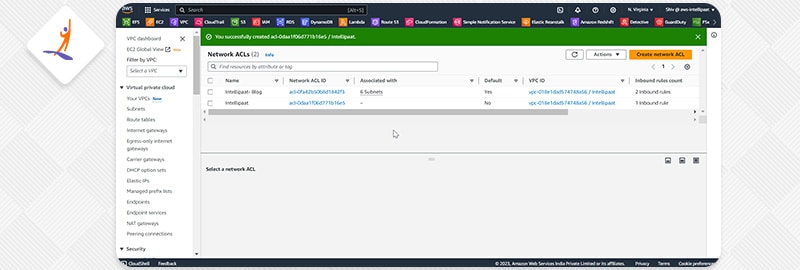Creating a Network ACL